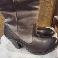 stivali alla texana con tacchetto