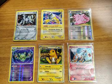 Lotto carte Pokemon 