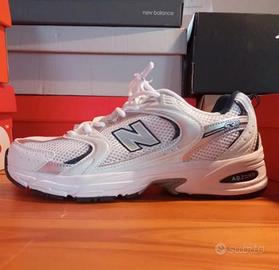 New Balance 530 Bianche Blu 42 Nuove Originali