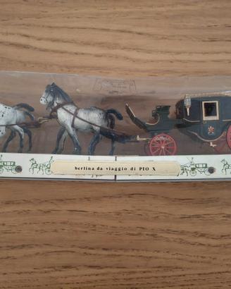 Brumm carrozza Papa Pio X 4 cavalli
