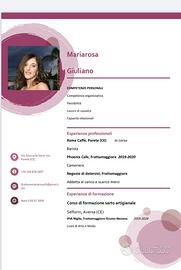 Commessa o aiuto apprendista, baby sitter