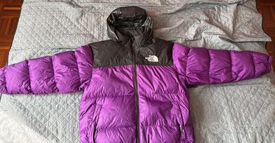 Piumino The North Face viola/nero