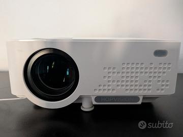 Mini Proiettore HOPVISION Full HD 1080p - Con cavo