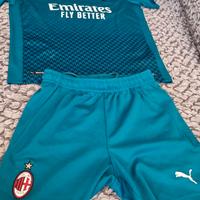 completo Milan Originale 11-12 anni 152cm