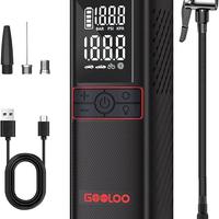 GOOLOO 7500mAh Mini Compressore Aria Portatile Aut