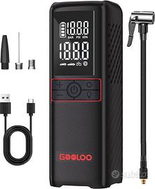 GOOLOO 7500mAh Mini Compressore Aria Portatile Aut