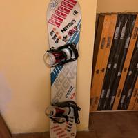 Tavola snowboard + attacchi