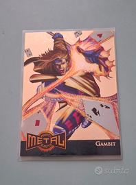Trading cards Gambit Gold Blast Marvel Metal Fleer
