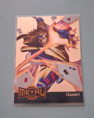 Trading cards Gambit Gold Blast Marvel Metal Fleer