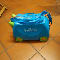 valigia bambino trunki cavalcabile