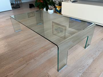 Tavolo cristallo da salotto - Calligaris