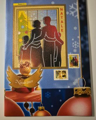2005 ITALIA Folder Filatelico Natale 2005