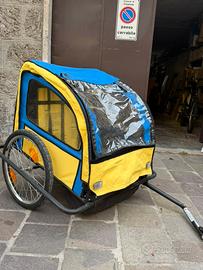 Carretto bici per bambini double