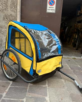 Carretto bici per bambini double