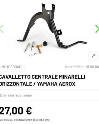 Cavalletto Minarelli orizzontale 