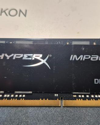 KINGSTON RAM SODIMM DDR4 16GB 2400MHz HYPERX #01