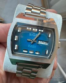 Orologio vintage sigel 1976 movimento eta