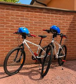 🚲🚲 2 MTB BTwin Rockrider 300 24" + 2 caschetti