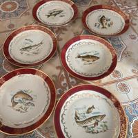 Servizio da pesce porcellana bavaria