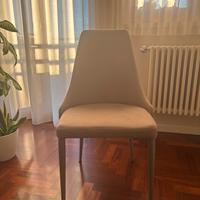 N 4 poltroncine, sala da pranzo beige