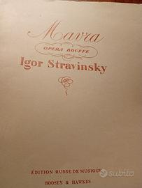 MAVRA Opera Bouffe Igor Stravinsky