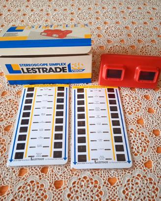 Stereoscopio Lestrade Simplex anni '70
