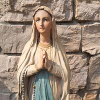 statua in gesso Maria