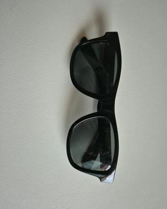 Occhiali da sole neri Centrostyle Grilamid TR90