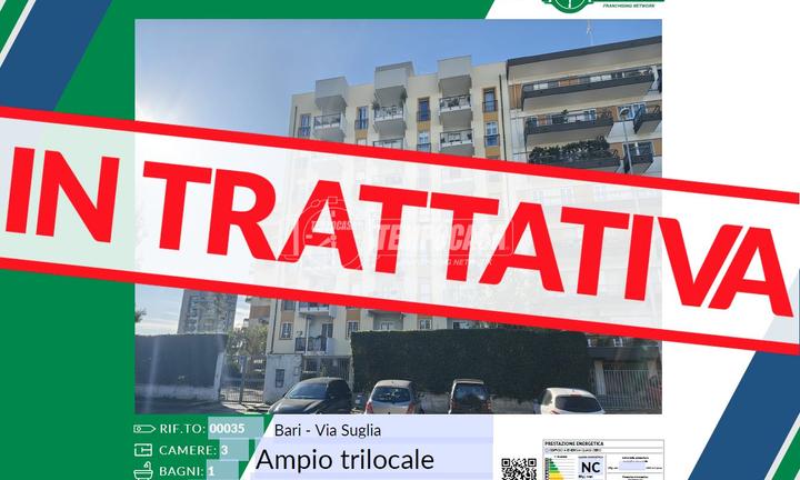 AMPIO TRILOCALE CON CANTINA E P. AUTO, VIA SUGLIA