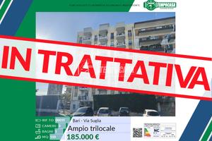 AMPIO TRILOCALE CON CANTINA E P. AUTO, VIA SUGLIA