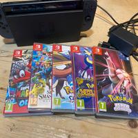 Nintendo switch + 5 giochi