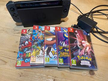 Nintendo switch + 5 giochi