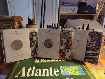 Miti e Legende - Ciclo Arturiano - Royal Mint 5£