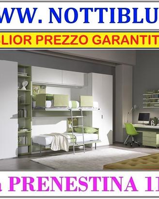 Letto a Scomparsa Castello UGO 2 MATERASSI OMAGGIO