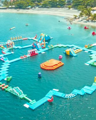 Parco Giochi Acquatico galleggiante per Spiagge