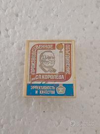spilla pin spazio urss Soviet 