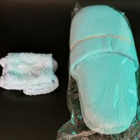 Fascia Capelli + Ciabatte Spugna