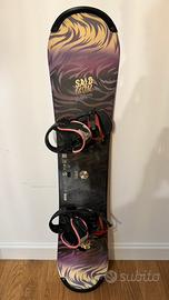 Snowboard Salomon - Liberty S Woman e attacchi