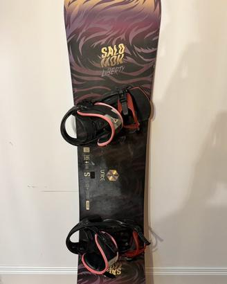 Snowboard Salomon - Liberty S Woman e attacchi