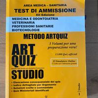 ArtQuiz manuale per test Medicina/ prof. sanitarie