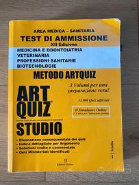 ArtQuiz manuale per test Medicina/ prof. sanitarie