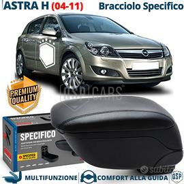 Bracciolo Per Opel Astra H SPECIFICO in PELLE-PU