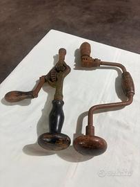 Trapano manuale vintage