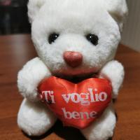 orsetto di peluche con cuore 