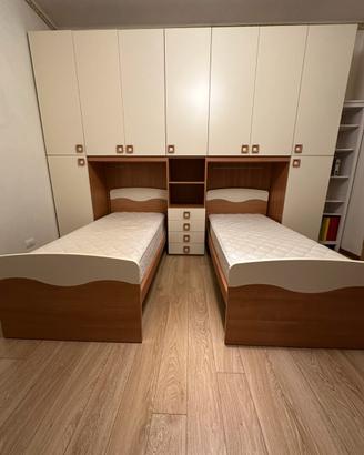 Struttura letto per ragazzi/e (materassi inclusi)