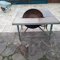 Sega circolare con cardano  e frizzione