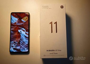Xiaomi 11T PRO  256GB 108 MB doppia sim perfetto