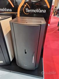 STUFA LEGNA PELLET IDRO VENTILATA TERMOVANA FIERA