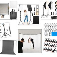 STUDIO FOTOGRAFICO PROFESSIONALE COMPLETO + ACCESS