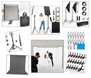 STUDIO FOTOGRAFICO PROFESSIONALE NUOVO E COMPLETO